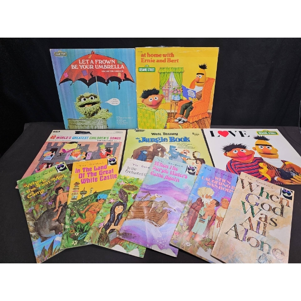 Vintage Children's and Storybook Vinyl Records