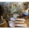 Image 1 : Glassware Collection - Crystal Dishes Lazy Susan Decorative & Functional Glassware & More