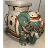 Image 1 : Vintage Hollywood Regency Chinese Elephant Plant Stand 21"Tall