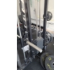 Image 2 : Atlas Strength Home Gym Equipment Smith Machine Model AL-810- Includes Weights and Bench as Shown