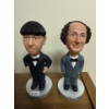 Image 1 : Moe Larry Bobble Heads Harrahs Las Vegas