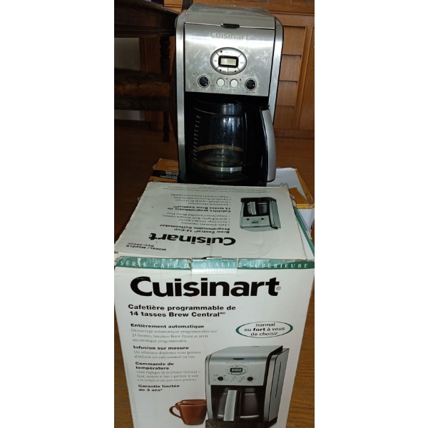 Cuisinart Brew-Central 14 Cup Programmable Coffee Maker ModelNo. DCC-2600C & Classic Crock-Pot