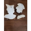 Image 6 : Figurines Including Resin Owl and Chalkware Wall Hangers