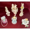 Image 1 : Porcelain Precious Moments Month Of May Figurines 2T w/ Collectible Snowbabies 
