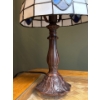 Image 2 : Beautiful Tiffany Style Lamp w/ Metal Base - 15T 