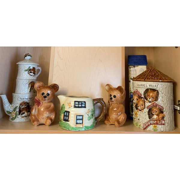 Klassen Giftware Ceramic Cookie Jars 11T & Serving Vessels 