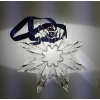 Image 1 : Swarovski Crystal Christmas Ornament 2003 Snowflake 3.5T