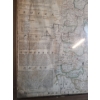 Image 4 : "An Improved Map of Wiltshire", by Eman Bowen, Geographer, 25 X 21 Framed Under Glass