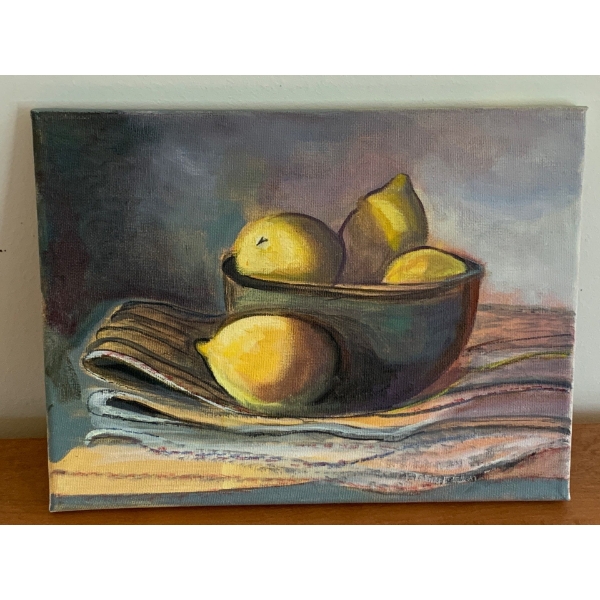 Lauri Ansell David Barber Study Oil On Board  9 x 12
