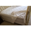 Image 2 :  Double Bed Including Box Spring, Mattress, Brass Bed Frame 