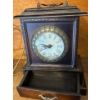 Image 3 : Boxed Wood Mantle Clock, Unmarked, w/ Italy Letter Opener 