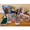 Image 1 : Big Brother Ken & Tommy Figurines, Assorted Dolls.  Doll w Green Dress 18 h