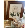 Image 6 : Collection of four readers digest collection, framed botanical art prints featuring floral illustrat