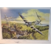 Image 2 : "Victory Over Normandy", 80/400 Artist: Robert Bailey, 37 X 28 Framed Under Glass