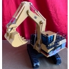 Image 1 : NZG W. German CAT 5130B Mass Excavator 1:50 Scale  Die-Cast