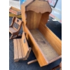 Image 3 :  wood cradle with highchair, small bench and small doll rocking chair