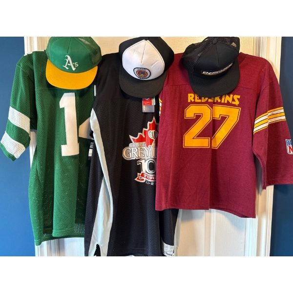 Sports Attire & Trucker Hat Collection Men's M-XL - Redskins Grey Cup & More