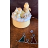 Image 2 : Precious Moments 'Jesus Loves Me' Music Box (5.5T) Plus Suncatchers By Elnor Stained Glass 