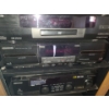 Image 3 : Kenwood Stereo/ Cab 23 w, 42 h, 17 d,  DV-502 , CT-405 & VR-509 & Sony VCR Model SLV-N71, TV/ VCR