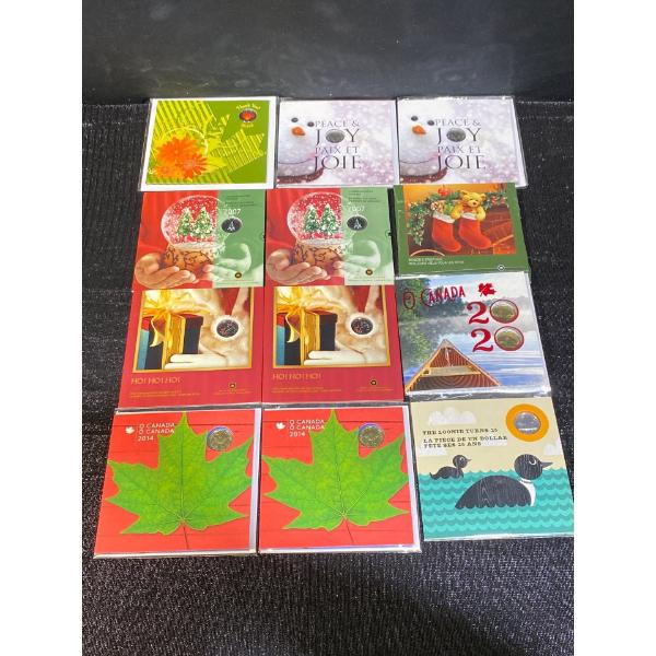 Holiday Royal Canadian Mint Coin Sets