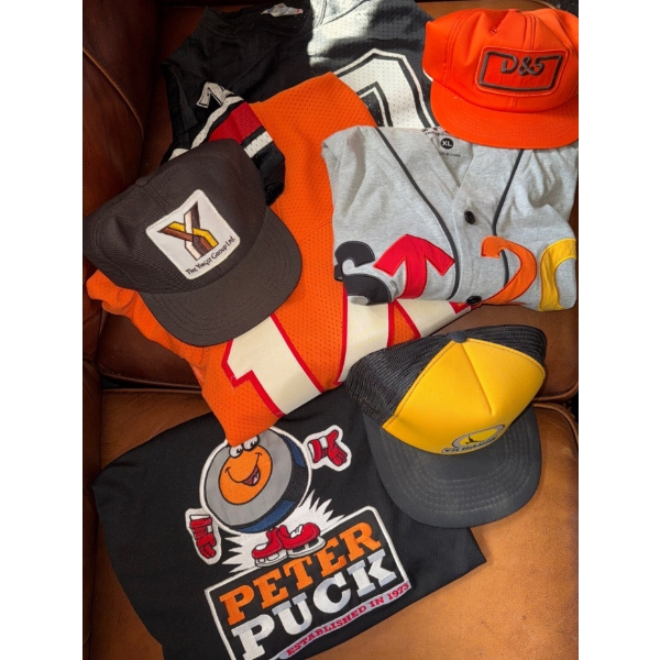 Sports Attire & Cap Collection Men's L-XL #14 #7 Peter Puck & More