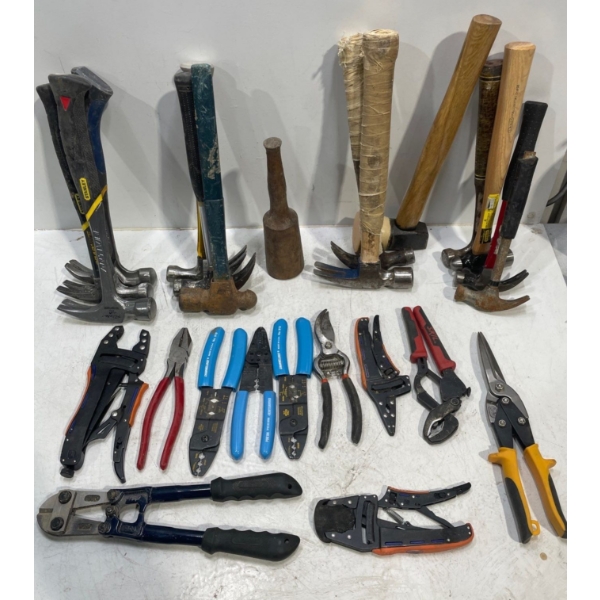 Collection of Hammers and Cutters
