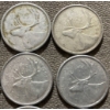 Image 3 : Canadian 25-cent Pieces 80% Silver 64.13 Grams