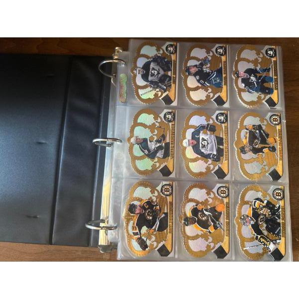 Binder w/ Large Collection of Hockey Cards - UD Choice, Upper Deck and More 