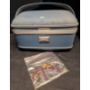 Image 1 : McBrine Blue Travel Case with Mirror and Assorted War Ribbons