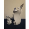 Image 4 : LLADRO Year 2000 Little Doggy 'A Friend For Life' w/ Lladro Society Plaque (7T) 
