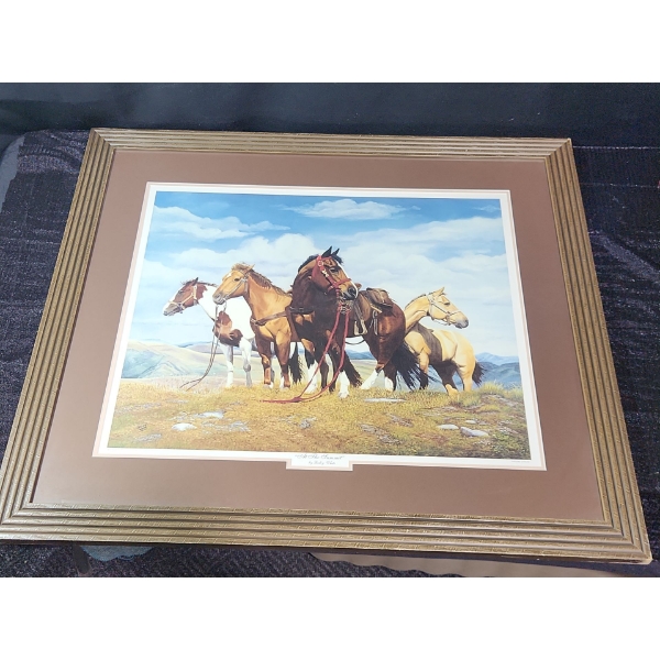 Framed Lesley White Print