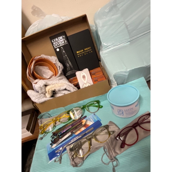 Nail Salon Supplies Kit with Lots Of Sani Pads 