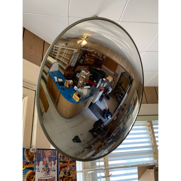 Anti Theft Commercial mirrors set of two buyer responsible for taking down 