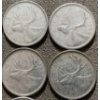 Image 3 : Canadian 25-cent Pieces 80% Silver 64.13 Grams