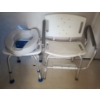 Image 1 : Shower Chair 20 W, 15 D, 31 T, Shower Stool, Toilet Seat Riser
