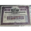 Image 1 : Vintage Financial Document Known As A Lehigh Valley Railroad Company General Consolidated Mortgage.