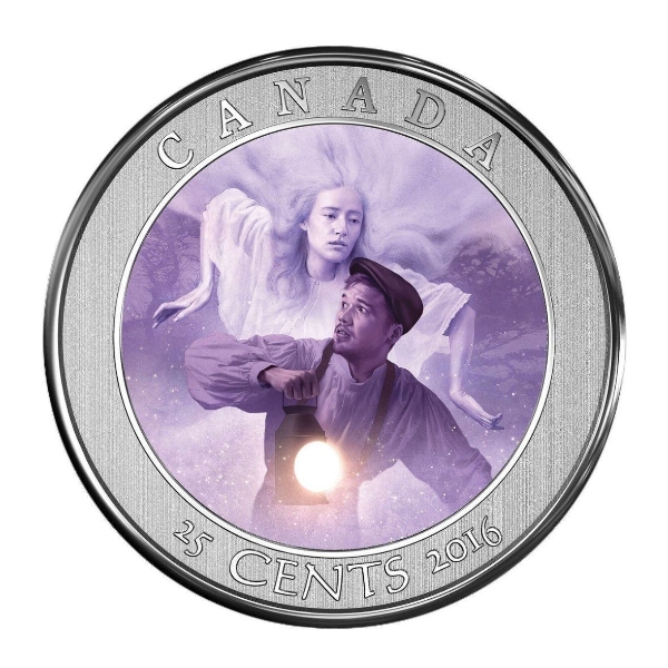 2016 25c Haunted Canada: Bell Island - Lenticular Coin
SKU: 154468