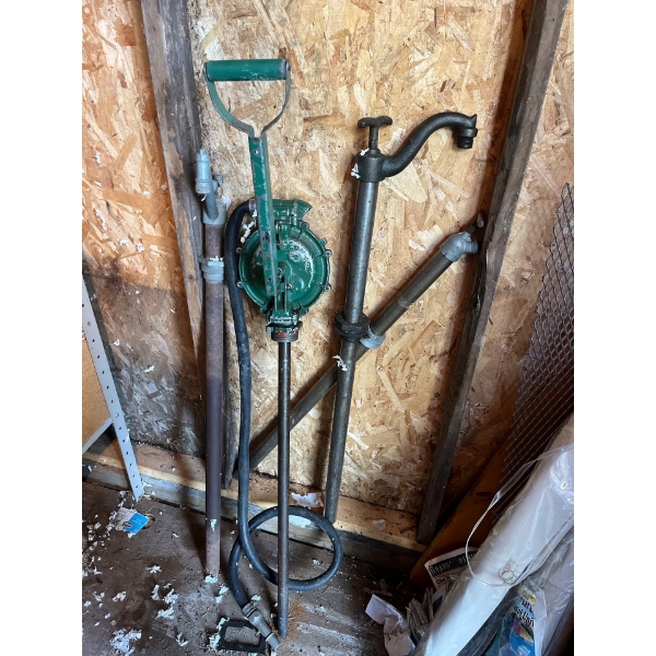 Pumps for your oil, drums and fuel drums
