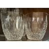 Image 2 : Vintage Cut Crystal Glassware Set with Decorative Patterns