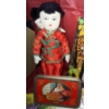 Image 5 : Antique Ada Lum Chinese Cloth Doll 10T Bonita Bear Collection Of Books & more