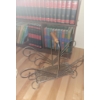 Image 7 : Bookshelf with Colliers Encyclopedia Set, Yearbooks, and Two Magazine Holders