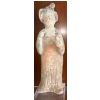 Image 1 : Antique Tomb Pottery Fat Lady Figure- Tang Dynasty (AD 618-907) 11.5"Tall