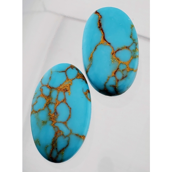 Turquoise (41 ct, 33×20 mm)