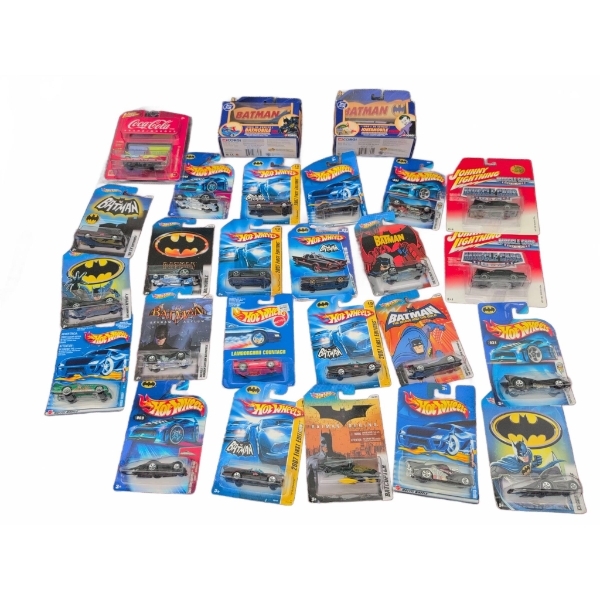 26 Batman and Coca-Cola Themed Diecast Car Collection