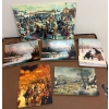Image 4 : Painted Scenes Depicting Historical Ice-Skating Moments