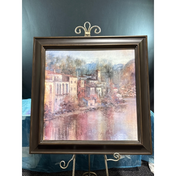 Micheal Longo "Still Autumn" Print 26.5Wx26.5H