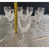 Image 2 : Set of 8 Waterford Crystal White Wine Glasses 