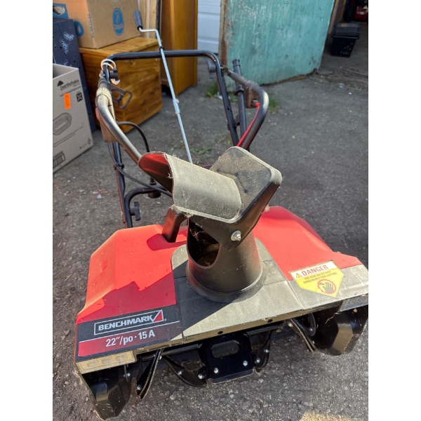 Benchmark 22” Electric Snow Blower