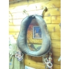 Image 2 : Vintage Anchor Horse Harness Made Into A Lovely Mirror 