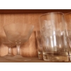 Image 5 : Contents of Cupboard Shelf: Barware- Assorted Glasses